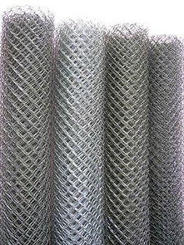 Сетка рабица оцинкованная 50х50 мм d 1,6 мм размер 10х1,5 м