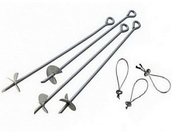 Грунтовые зацепы, 76см, комплект 4 шт. Грунтовые зацепы, 76см, комплект 4 шт.