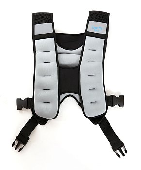 Жилет-утяжелитель WT-301, серый/синий, 5 кг