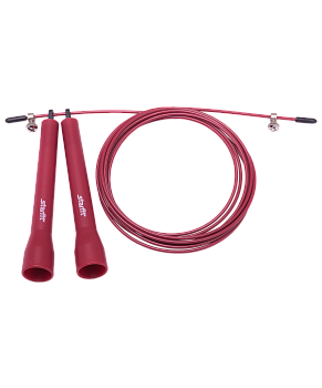Скакалка RP-202 ПВХ скоростная, бордовый, 3 м
